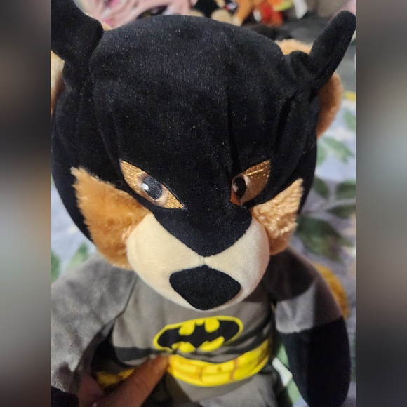 Build-A-Bear Batman Teddy Bear 16” W Cape! DC Comics Batman Retired Collection - Picture 12 of 14